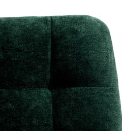 Set de 4 Chaises Manta P38 Vert Foncé Nuageux Set de 4 Chaises Manta P38 Vert Foncé Nuageux