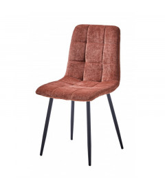 Chaise Manta Brun Chenillé Chaise Manta Brun Chenillé