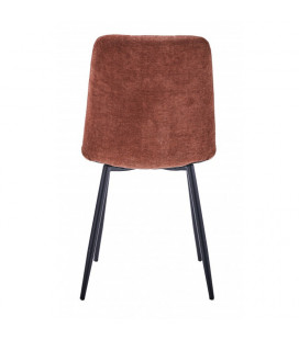 Chaise Manta Brun Chenillé 2