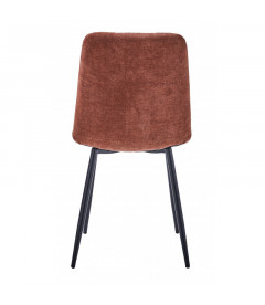 Chaise Manta Brun Chenillé Chaise Manta Brun Chenillé