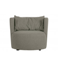 Fauteuil Explore Tissu Bouclé Gris