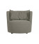 Fauteuil Explore Tissu Bouclé Gris
