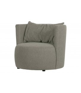 Fauteuil Explore Tissu Bouclé Gris