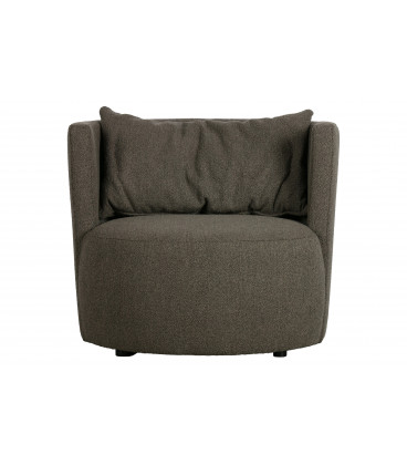 Fauteuil Explore Tissu Bouclé Marron