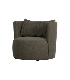 Fauteuil Explore Tissu Bouclé Marron