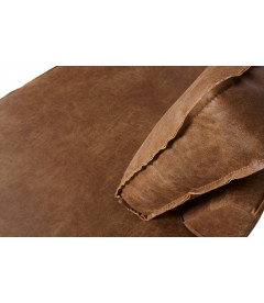 Canapé d'Angle Rodéo Droit Cognac Cuir RecycléWOOOD by De Eekhoorn Canapé d'Angle Rodéo Droit Cognac Cuir RecycléWOOOD by De Eekhoorn