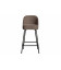 Lot de 2 Chaises de Bar Vogue 65cm Nougat