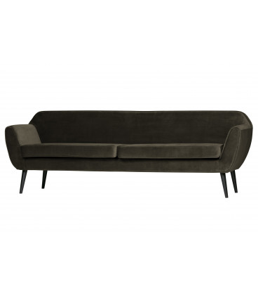 Canapé  Rocco 230cm Velours Vert ChaudWOOOD by De Eekhoorn