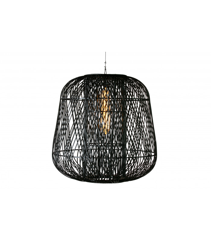 Suspension Moza XXL Bambou Noir 100/100cm - HØGEN