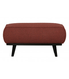 Pouf Large Statement Tissu Bouclé ChestnutWOOOD by De Eekhoorn Pouf Large Statement Tissu Bouclé ChestnutWOOOD by De Eekhoorn