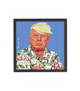 Tableau Donald Trump par Amit Shimoni