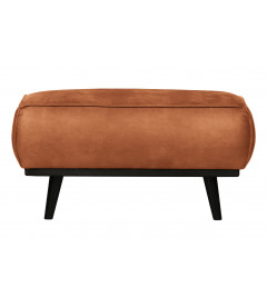 Pouf Large Statement Cuir Recyclé CognacWOOOD by De Eekhoorn Pouf Large Statement Cuir Recyclé CognacWOOOD by De Eekhoorn