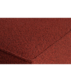 Canapé Statement 3 Places 230cm Tissu Bouclé Chestnut