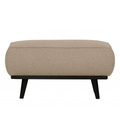 Pouf Large Statement Tissu Bouclé BeigeWOOOD by De Eekhoorn Pouf Large Statement Tissu Bouclé BeigeWOOOD by De Eekhoorn