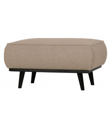 Pouf Large Statement Tissu Bouclé BeigeWOOOD by De Eekhoorn