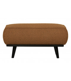 Pouf Large Statement Tissu Bouclé ButterWOOOD by De Eekhoorn Pouf Large Statement Tissu Bouclé ButterWOOOD by De Eekhoorn