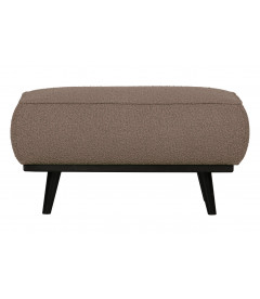 Pouf Large Statement Tissu Bouclé NougatWOOOD by De Eekhoorn