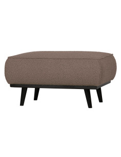 Pouf Large Statement Tissu Bouclé NougatWOOOD by De Eekhoorn 2