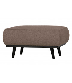 Pouf Large Statement Tissu Bouclé NougatWOOOD by De Eekhoorn