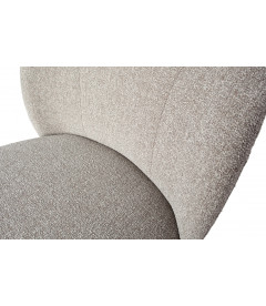 Fauteuil Love Tissu Mix Naturel 100% pes