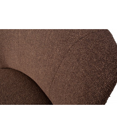 Fauteuil Love Tissu Mix Marron 100% pes