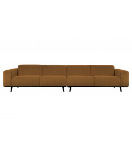 Canapé Statement XL 4 Places 372cm Tissu Bouclé ButterWOOOD by De Eekhoorn