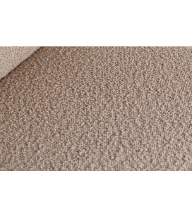 Canapé d'Angle Droite Statement Tissu Bouclé BeigeWOOOD by De Eekhoorn 2