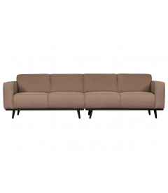 Canapé Statement 4 Places 280cm Tissu Bouclé NougatWOOOD by De Eekhoorn Canapé Statement 4 Places 280cm Tissu Bouclé NougatWOOOD by De Eekhoorn