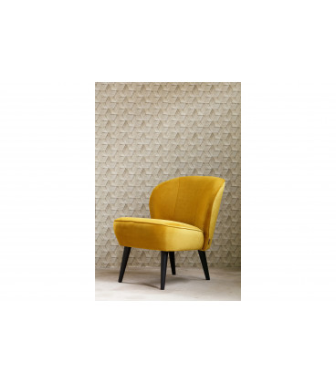 Fauteuil Sara OcreWOOOD by De Eekhoorn