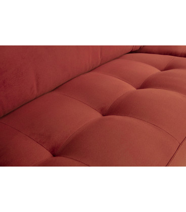 Canapé Rodéo Classic 3 Places XL Velvet Chestnut MatelasséWOOOD by De Eekhoorn