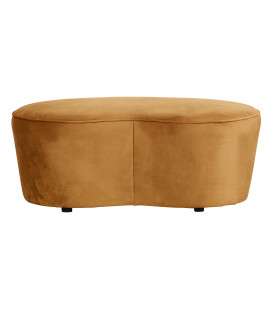 Banc Aroni 110cm Velvet Moutarde