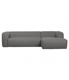Canapé d'Angle Droit Bean en Tissu Gris MoyenWOOOD by De Eekhoorn Canapé d'Angle Droit Bean en Tissu Gris MoyenWOOOD by De Eekhoorn