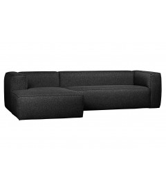 Canapé d'Angle Gauche Bean en Tissu Gris FoncéWOOOD by De Eekhoorn Canapé d'Angle Gauche Bean en Tissu Gris FoncéWOOOD by De Eekhoorn