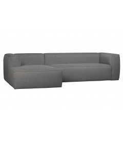 Canapé d'Angle Gauche Bean en Tissu Gris MoyenWOOOD by De Eekhoorn Canapé d'Angle Gauche Bean en Tissu Gris MoyenWOOOD by De Eekhoorn