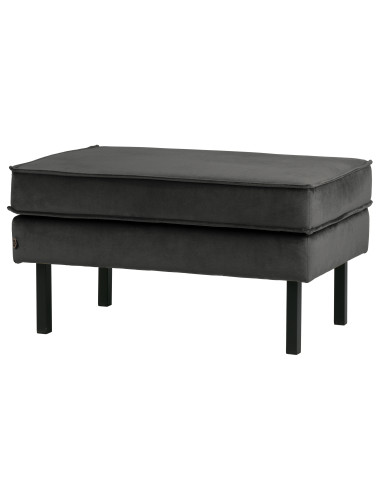 Banc Rodéo Velours AnthraciteWOOOD by De Eekhoorn