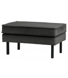 Banc Rodéo Velours AnthraciteWOOOD by De Eekhoorn Banc Rodéo Velours AnthraciteWOOOD by De Eekhoorn