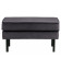 Banc Rodéo Velours Gris Foncé