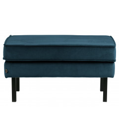 Banc Rodéo Velours BleuWOOOD by De Eekhoorn Banc Rodéo Velours BleuWOOOD by De Eekhoorn