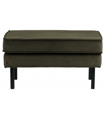 Banc Rodéo Velours Vert Foncé