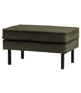 Banc Rodéo Velours Vert FoncéWOOOD by De Eekhoorn 2