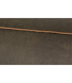 Banc Rodeo Cuir Recyclé ArmyWOOOD by De Eekhoorn