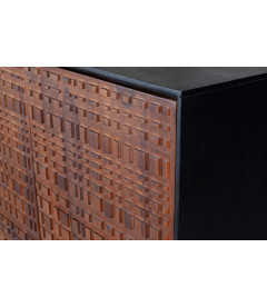 Armoire Nuts 4 Portes Bois de Sesham