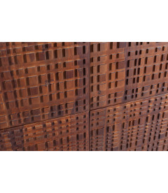 Armoire Nuts 4 Portes Bois de Sesham