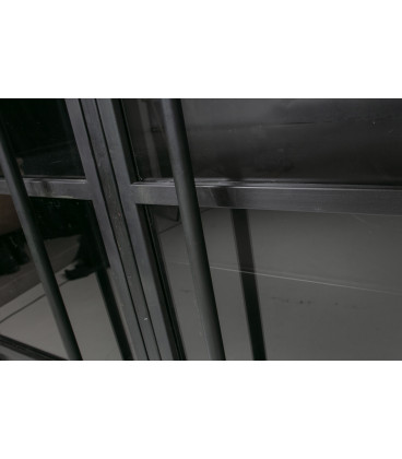 Vitrine Exhibit Métal NoirWOOOD by De Eekhoorn