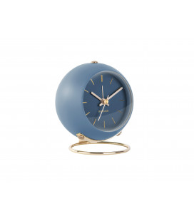 Horloge Globe Bleue Karlsson H.10,5cm
