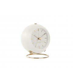 Horloge Globe Blanche Karlsson H.10,5cm