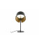 Lampe Pien Noir 53 cm avec Abat-Jour Noir/Laiton