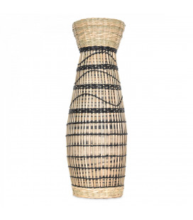 Vase Hugo en Bambou Hauteur 36 cm