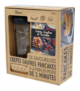Cookut Coffret Shaker à Crêpes & Pancakes