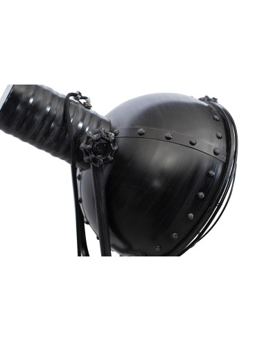 Lampadaire Spotlight 167cm Métal Brossé NoirWOOOD by De Eekhoorn